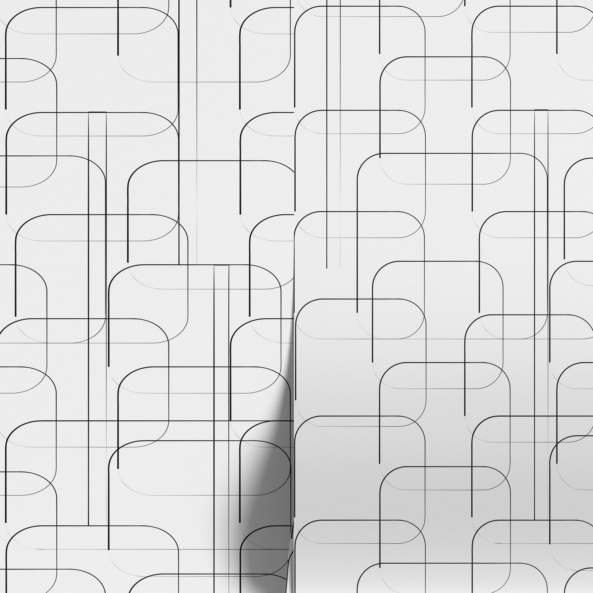 Self-Adhesive Wallpaper - Between the lines