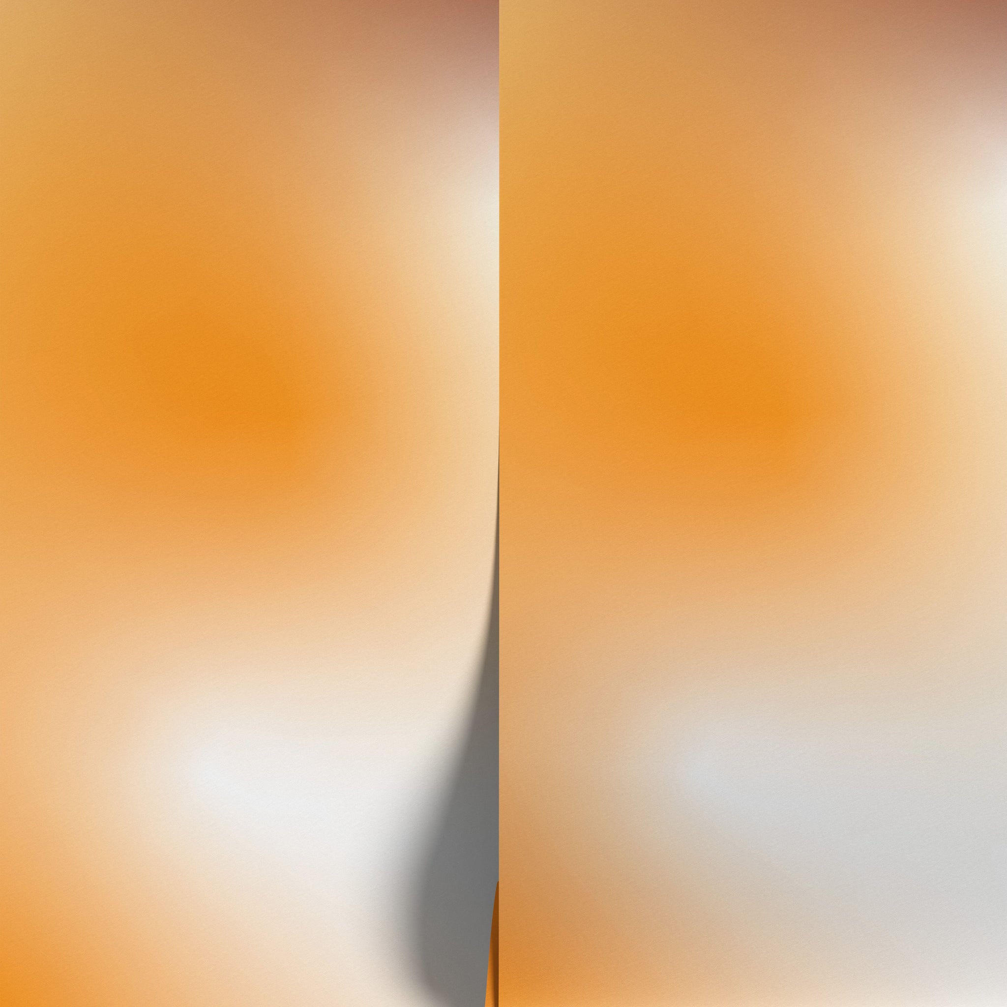 Self-adhesive Wallpaper - Orange Comfort
